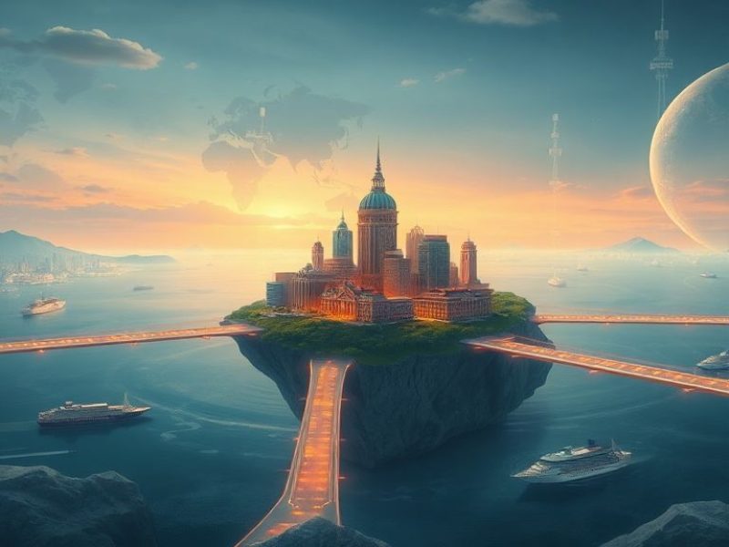 {"prompt":"A symbolic artistic scene showing a small island city with diverse buildings representing business units, connected by glowing bridges and data streams to distant continents on the horizon. Emphasis on scale contrast between the small city and the vast world, futuristic yet elegant style, soft lighting, painterly illustration, rich colors, high detail.","originalPrompt":"A symbolic artistic scene showing a small island city with diverse buildings representing business units, connected by glowing bridges and data streams to distant continents on the horizon. Emphasis on scale contrast between the small city and the vast world, futuristic yet elegant style, soft lighting, painterly illustration, rich colors, high detail.","height":768,"seed":42,"model":"flux","enhance":true,"negative_prompt":"undefined","nofeed":false,"safe":false,"quality":"medium","image":[],"transparent":false,"audio":false,"width":768,"has_nsfw_concept":false,"concept":{"special_scores":{"0":0.4300000071525574,"1":-0.05900000035762787,"2":-0.10000000149011612},"special_care":[[0,0.4300000071525574]],"concept_scores":{"0":-0.07400000095367432,"1":-0.0989999994635582,"2":-0.06800000369548798,"3":-0.04600000008940697,"4":-0.07900000363588333,"5":-0.06599999964237213,"6":-0.06400000303983688,"7":-0.039000000804662704,"8":-0.0689999982714653,"9":-0.12700000405311584,"10":-0.07999999821186066,"11":-0.0560000017285347,"12":-0.05400000140070915,"13":-0.09099999815225601,"14":-0.11299999803304672,"15":-0.12300000339746475,"16":-0.07800000160932541},"bad_concepts":[]},"trackingData":{"actualModel":"flux","usage":{"completionImageTokens":1,"totalTokenCount":1}}}